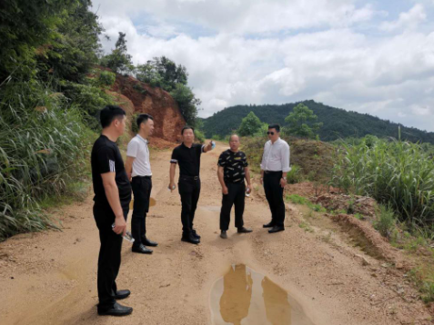 集團(tuán)董事長、總裁劉裕一行蒞臨寧鄉(xiāng)港灣公司考察指導(dǎo)工作
